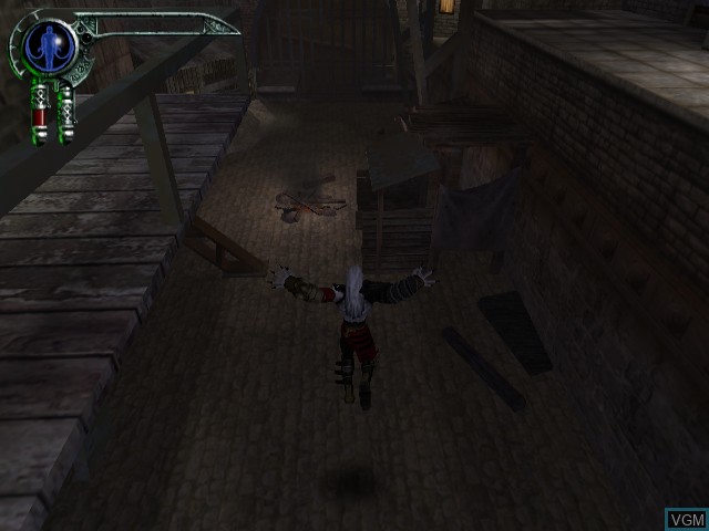 In-game screen of the game Blood Omen 2 on Nintendo GameCube