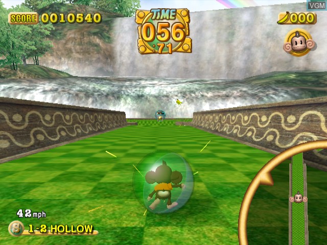 In-game screen of the game Super Monkey Ball 2-Pack on Nintendo GameCube