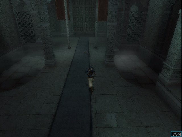 In-game screen of the game Prince of Persia - The Sands of Time on Nintendo GameCube