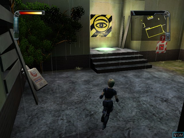 In-game screen of the game Rogue Ops on Nintendo GameCube