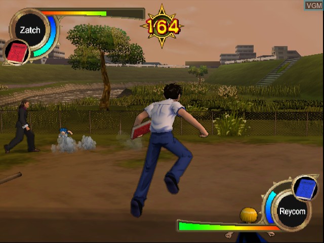 In-game screen of the game Zatch Bell! Mamodo Fury on Nintendo GameCube