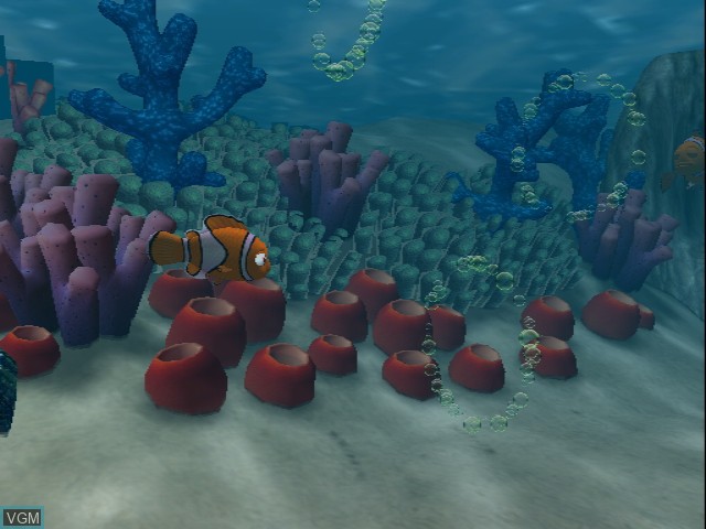In-game screen of the game 2 Games in 1 - Die Unglaublichen + Findet Nemo on Nintendo GameCube