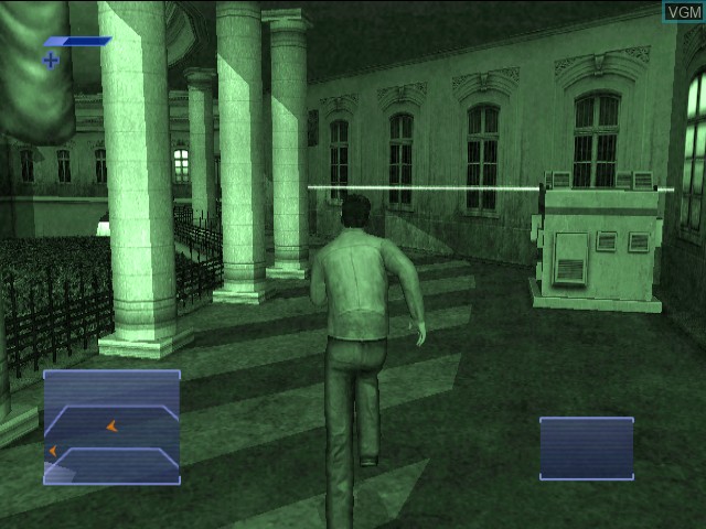 In-game screen of the game Mission Impossible - Operation Surma on Nintendo GameCube