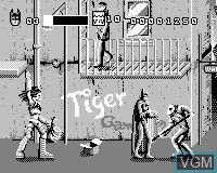In-game screen of the game Batman & Robin on Tiger Game.com