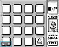 In-game screen of the game Henry on Tiger Game.com
