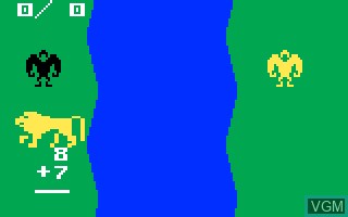 In-game screen of the game Electric Company, The - Math Fun on Mattel Intellivision