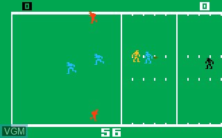 In-game screen of the game Sharp Shot on Mattel Intellivision