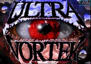 Title screen of the game Ultra Vortek on Atari Jaguar