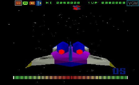 In-game screen of the game Zero 5 on Atari Jaguar