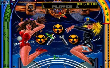 In-game screen of the game Ruiner Pinball on Atari Jaguar