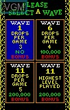 Menu screen of the game Klax on Atari Lynx
