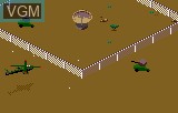 In-game screen of the game Desert Strike - Return to the Gulf on Atari Lynx