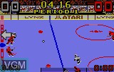 In-game screen of the game Hockey on Atari Lynx