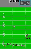 In-game screen of the game NFL Football on Atari Lynx