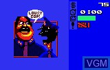 In-game screen of the game A.P.B. on Atari Lynx