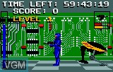 In-game screen of the game Electrocop on Atari Lynx