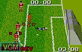 In-game screen of the game European Soccer Challenge on Atari Lynx