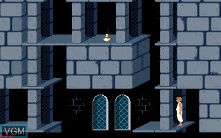 In-game screen of the game 4D Prince of Persia on MS-DOS