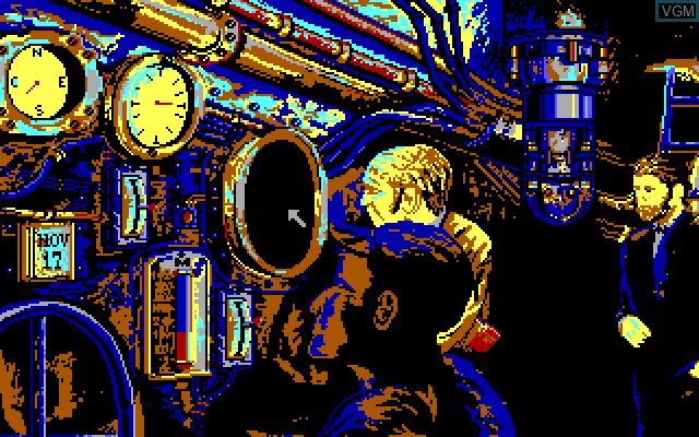 In-game screen of the game 20,000 Leagues Under the Sea on MS-DOS