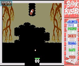 In-game screen of the game Bank Buster on MSX2 Disk
