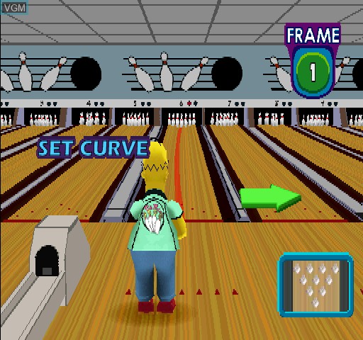 Simpsons Bowling