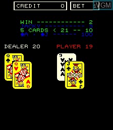 In-game screen of the game Royal Casino on MAME