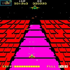 In-game screen of the game Cassette - Astro Fantasia on MAME