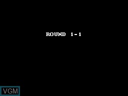 Menu screen of the game Michael Jackson's Moonwalker on Sega Master System