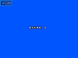 Menu screen of the game Spy vs. Spy on Sega Master System