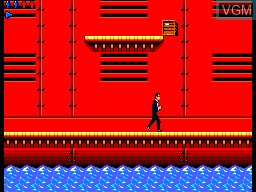 In-game screen of the game James Bond 007 - The Duel on Sega Master System