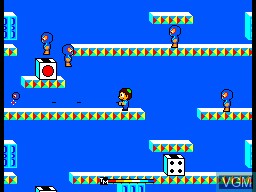 In-game screen of the game Teddy Boy on Sega Master System