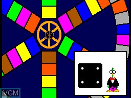 In-game screen of the game Trivial Pursuit on Sega Master System