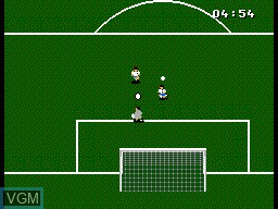 In-game screen of the game World Cup USA 94 on Sega Master System