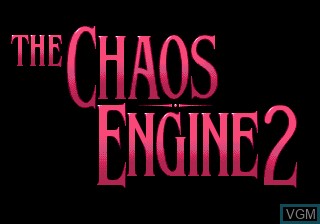 Title screen of the game Chaos Engine, The on Sega Megadrive