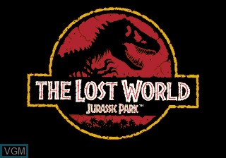 Title screen of the game Lost World, The - Jurassic Park on Sega Megadrive