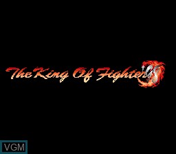 Title screen of the game King of Fighters '98, The on Sega Megadrive