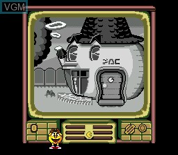 Menu screen of the game Pac-Man 2 - The New Adventures on Sega Megadrive