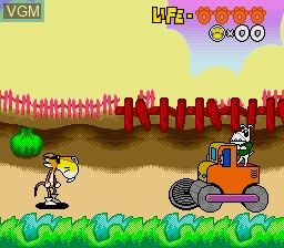 In-game screen of the game Chester Cheetah - Too Cool to Fool on Sega Megadrive