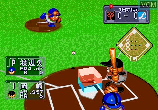 In-game screen of the game Chou Kyuukai Miracle Nine on Sega Megadrive