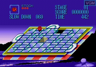 In-game screen of the game Junction on Sega Megadrive
