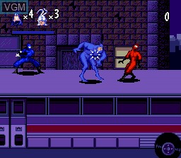 In-game screen of the game Tick, The on Sega Megadrive