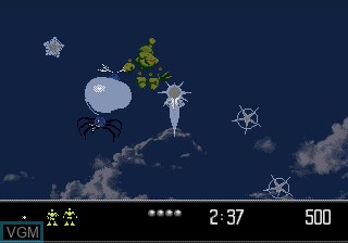 In-game screen of the game Vectorman 2 on Sega Megadrive