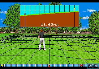 In-game screen of the game Harukanaru Augusta on Sega Megadrive
