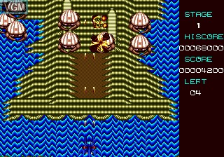 In-game screen of the game Divine Sealing on Sega Megadrive