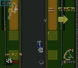 In-game screen of the game Nakajima Satoru Kanshuu F-1 Super License on Sega Megadrive