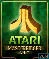 Title screen of the game Atari Masterpieces Vol. II on Nokia N-Gage