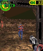 In-game screen of the game Red Faction on Nokia N-Gage