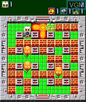 In-game screen of the game Bomberman on Nokia N-Gage