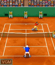 In-game screen of the game Virtua Tennis on Nokia N-Gage