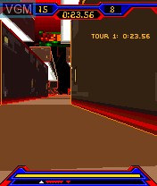 In-game screen of the game System Rush on Nokia N-Gage